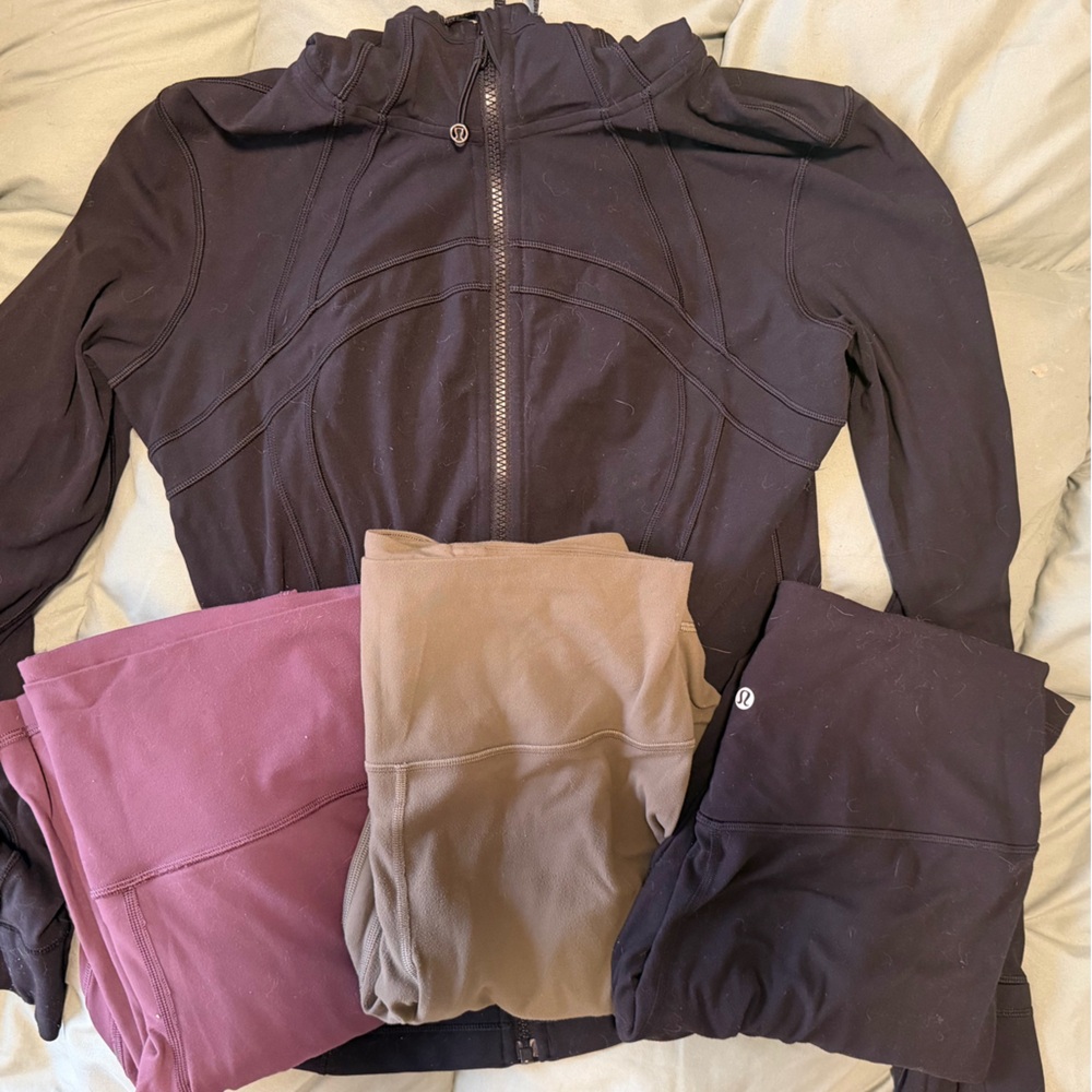 Lululemon Mini Flare/Define Jacket Bundle - image 1